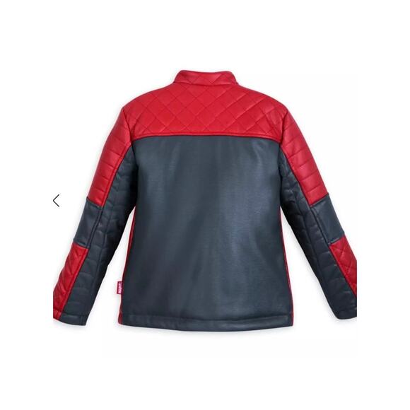 NWOT Disney Parks Marvel Spider-Man Faux Leather Biker Jacket M 7/8 - Picture 8 of 12